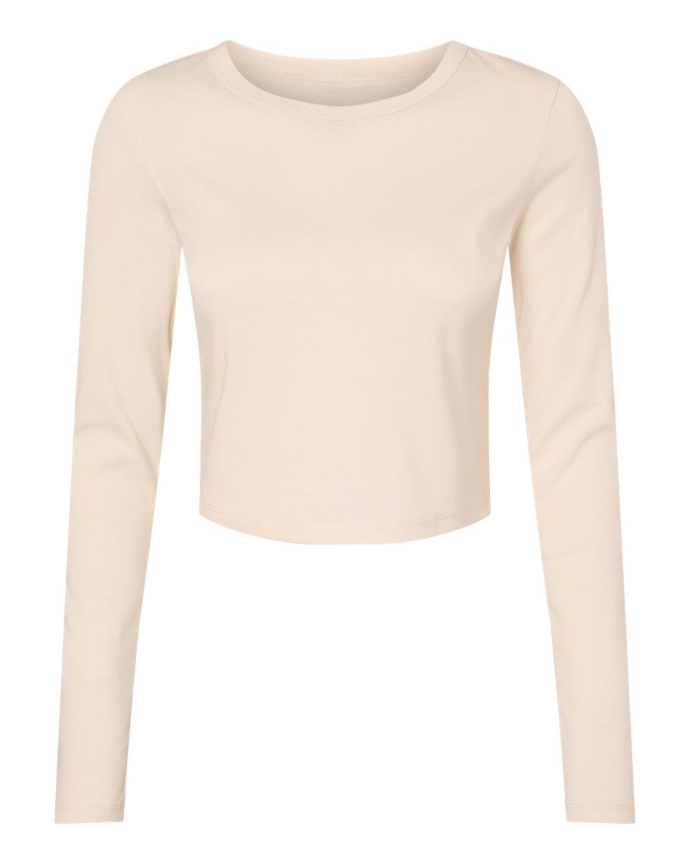 Bella+Canvas 1501 Women's Micro Rib Long Sleeve Baby Tee in 