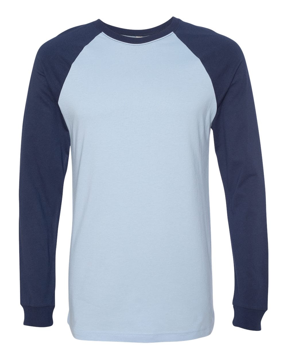 Bella+Canvas 3000 Men's Long Sleeve Jersey Baseball Tee in 