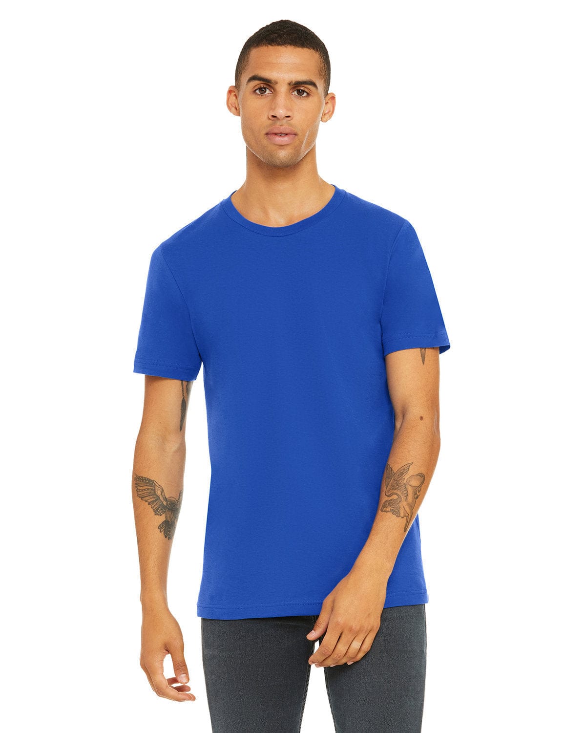 Bella+Canvas 3001C: Unisex Jersey T-Shirt in True Royal