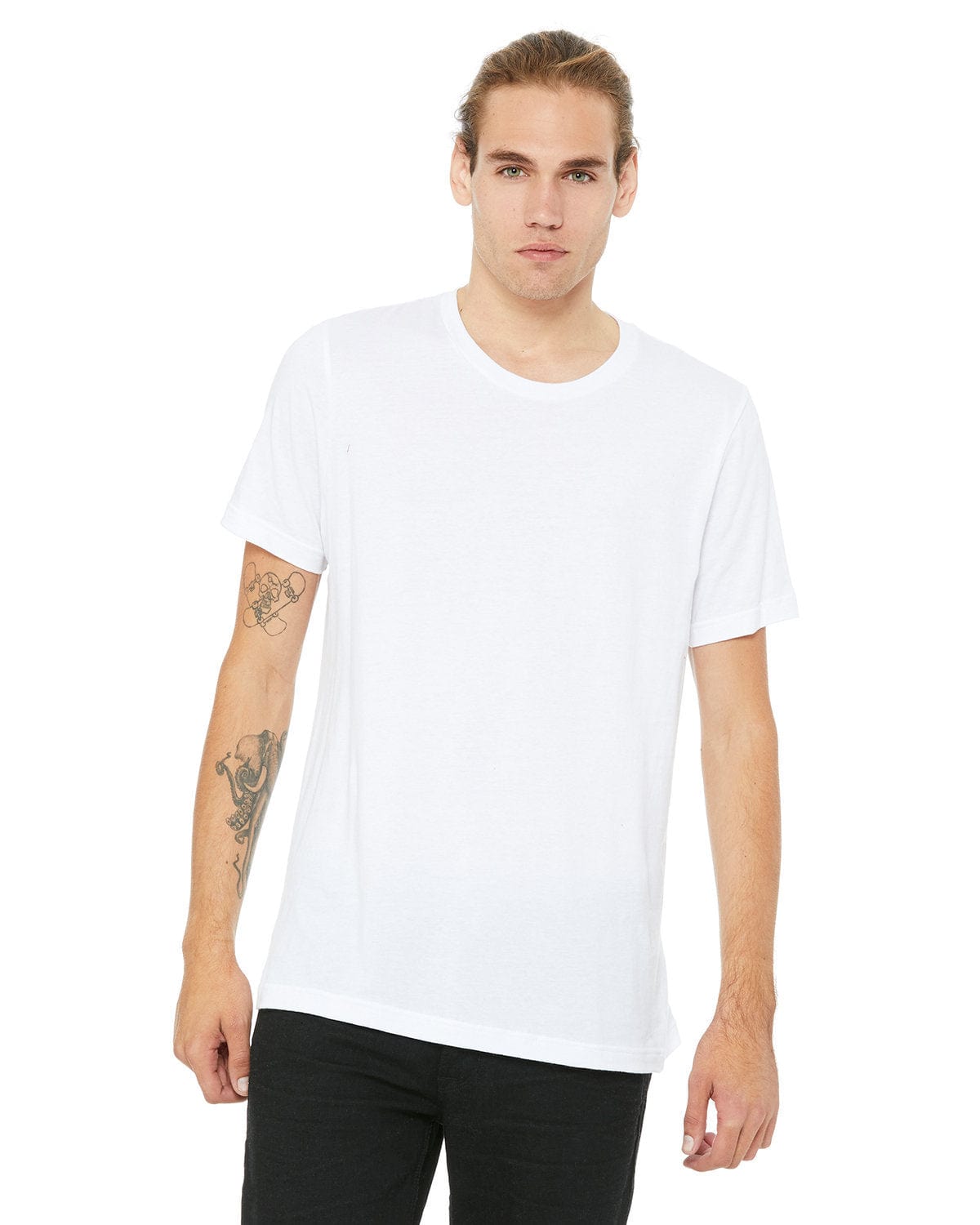 Bella+Canvas 3001C: Unisex Jersey T-Shirt in White