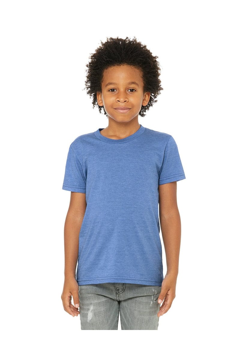 Bella+Canvas 3001Y Youth Jersey T-Shirt in 