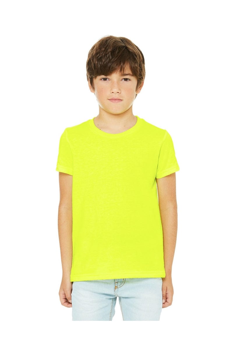 Bella+Canvas 3001Y Youth Jersey T-Shirt in 