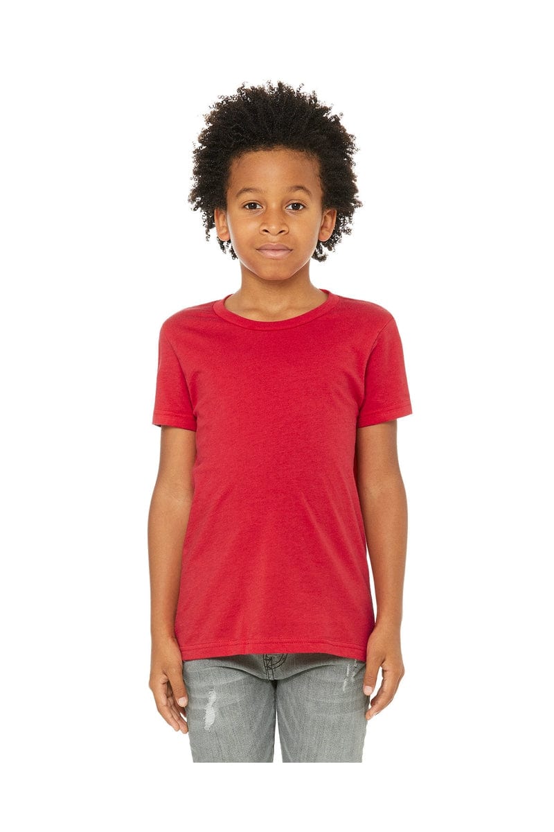 Bella+Canvas 3001Y Youth Jersey T-Shirt in 