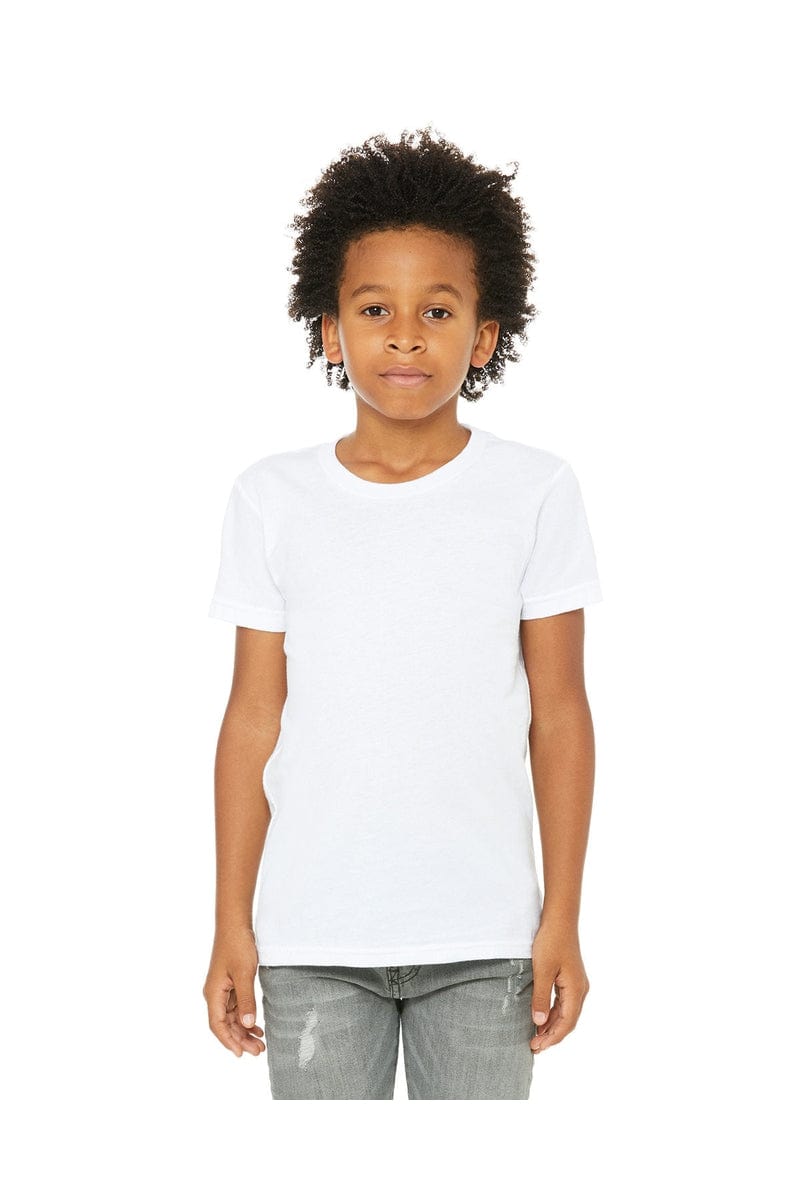 Bella+Canvas 3001Y Youth Jersey T-Shirt in 