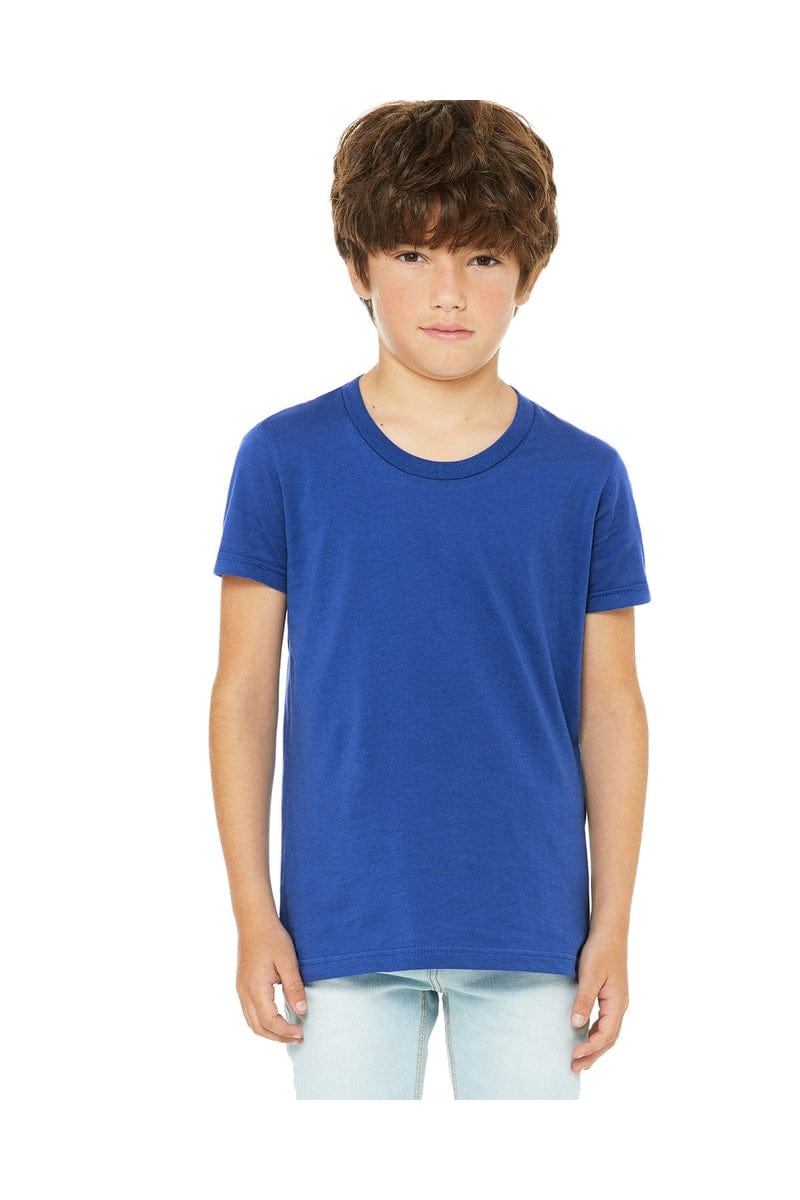Bella+Canvas 3001Y Youth Jersey T-Shirt in 