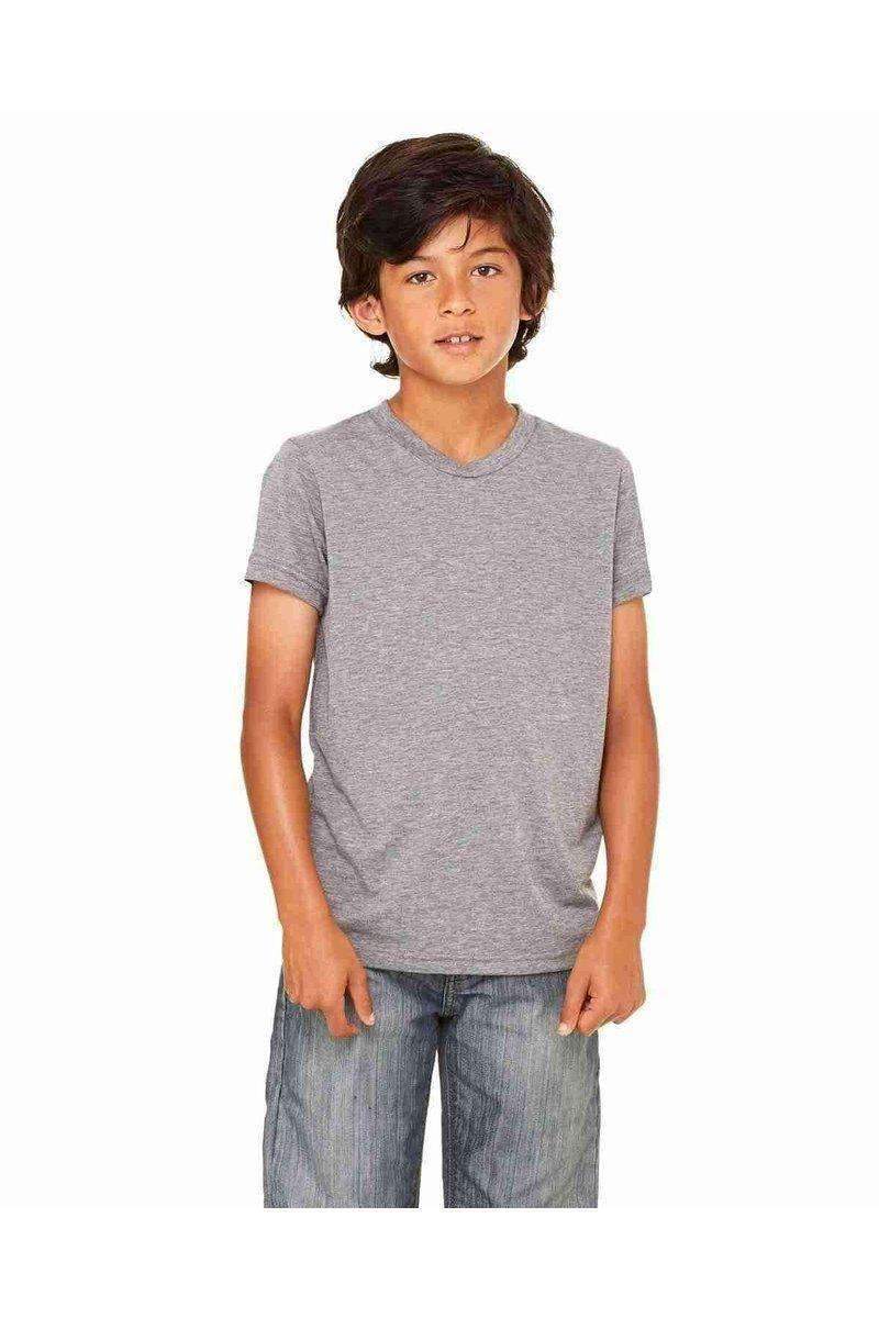 Bella+Canvas 3001Y Youth Jersey T-Shirt in 