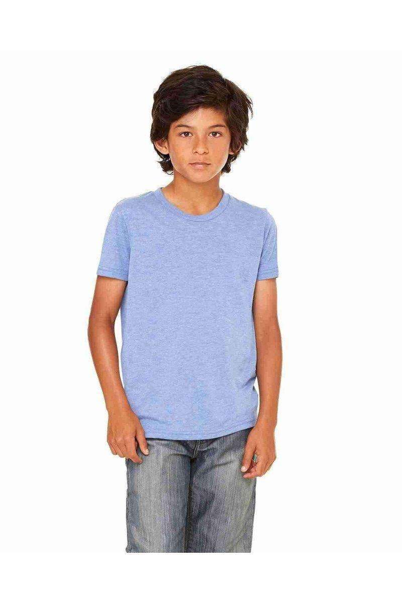 Bella+Canvas 3001Y Youth Jersey T-Shirt in 