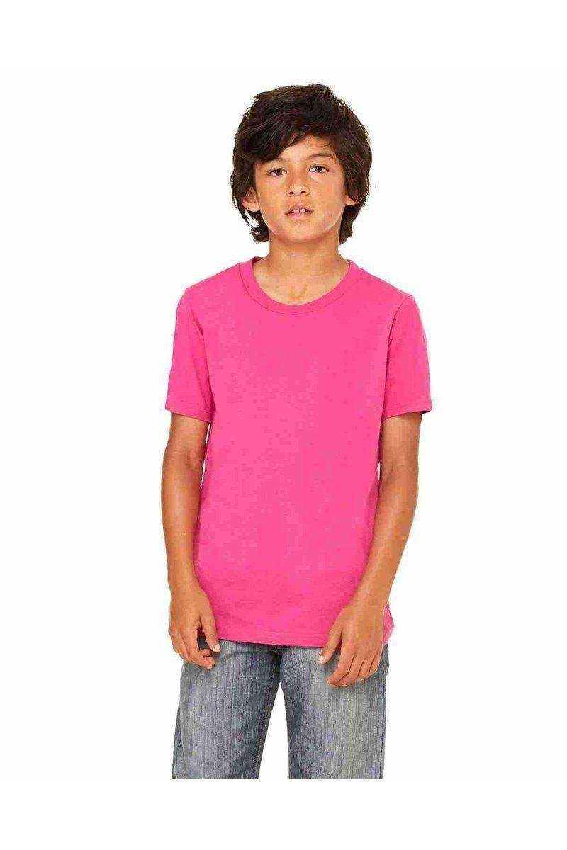 Bella+Canvas 3001Y Youth Jersey T-Shirt in 