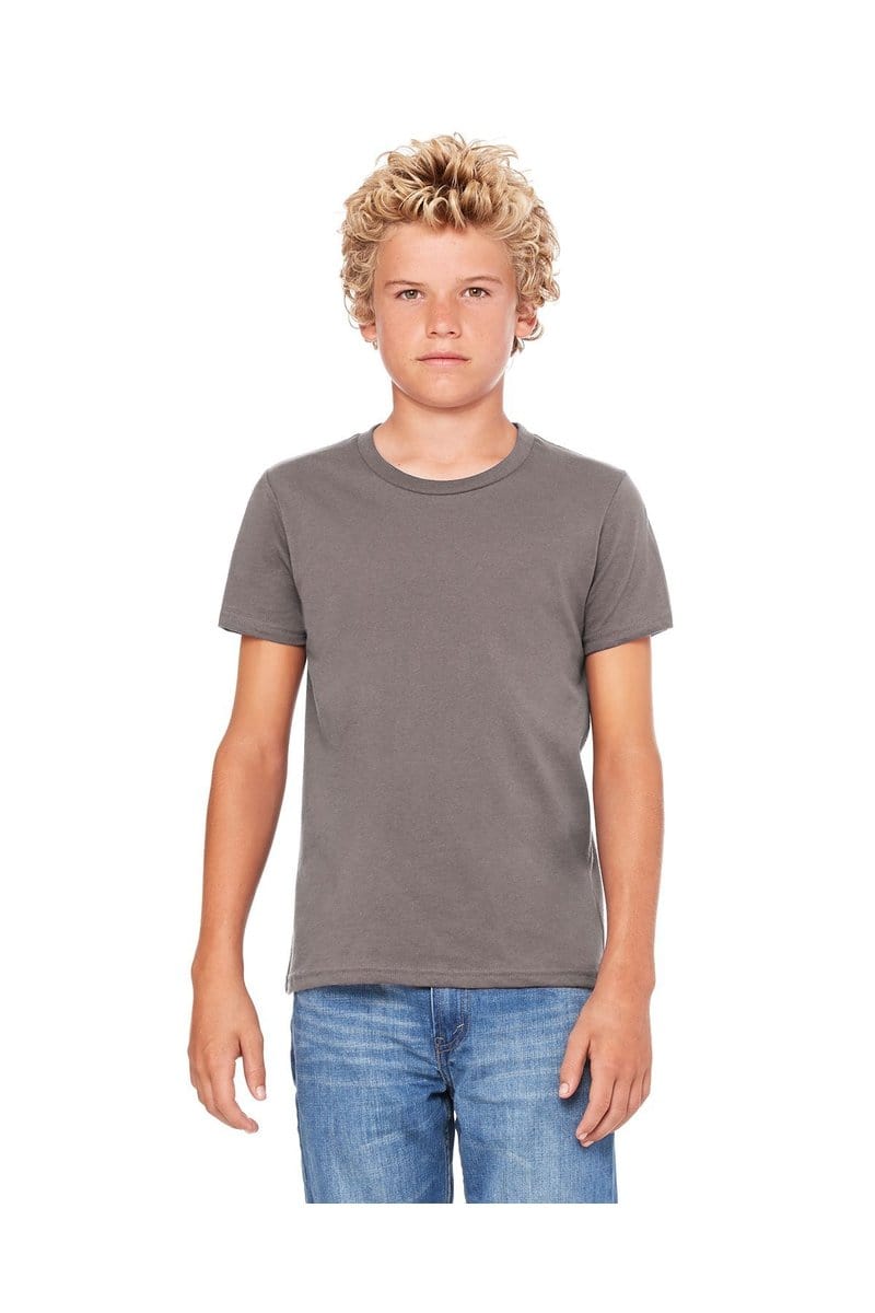 Bella+Canvas 3001Y Youth Jersey T-Shirt in 