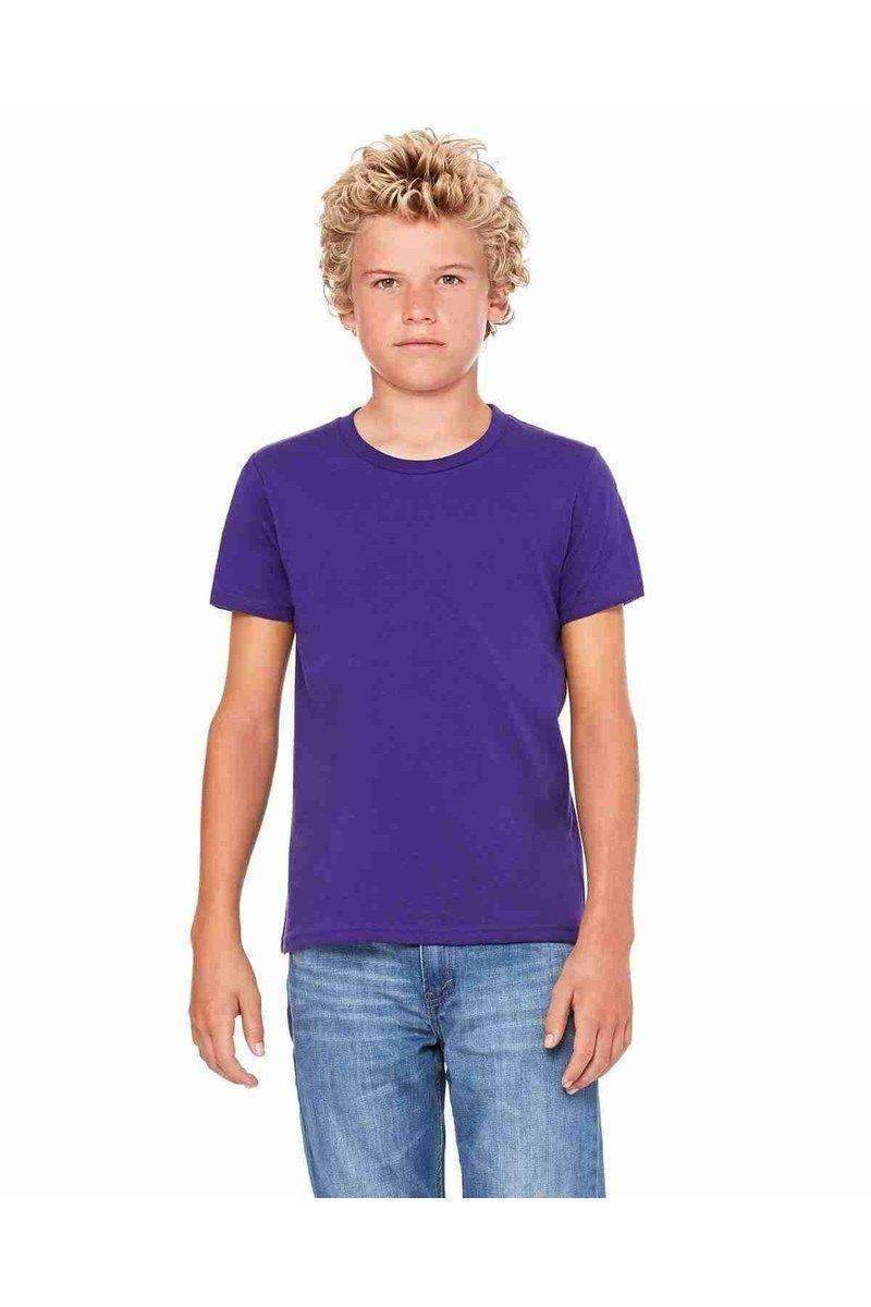 Bella+Canvas 3001Y Youth Jersey T-Shirt in 