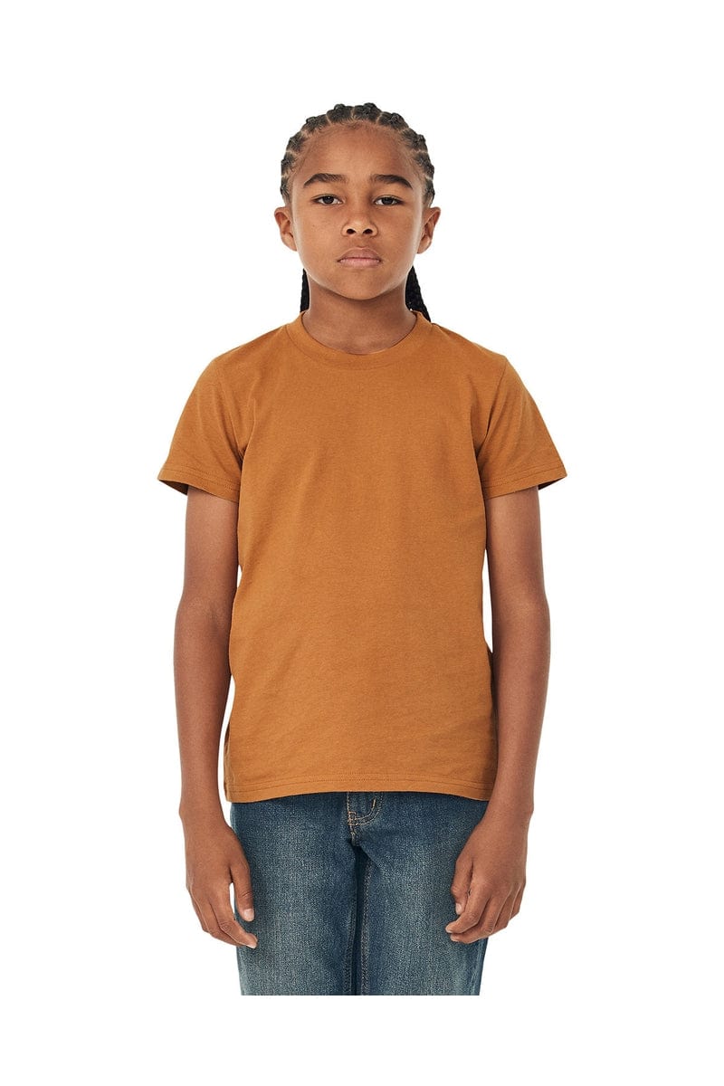 Bella+Canvas 3001Y: Youth Jersey T-Shirt in 