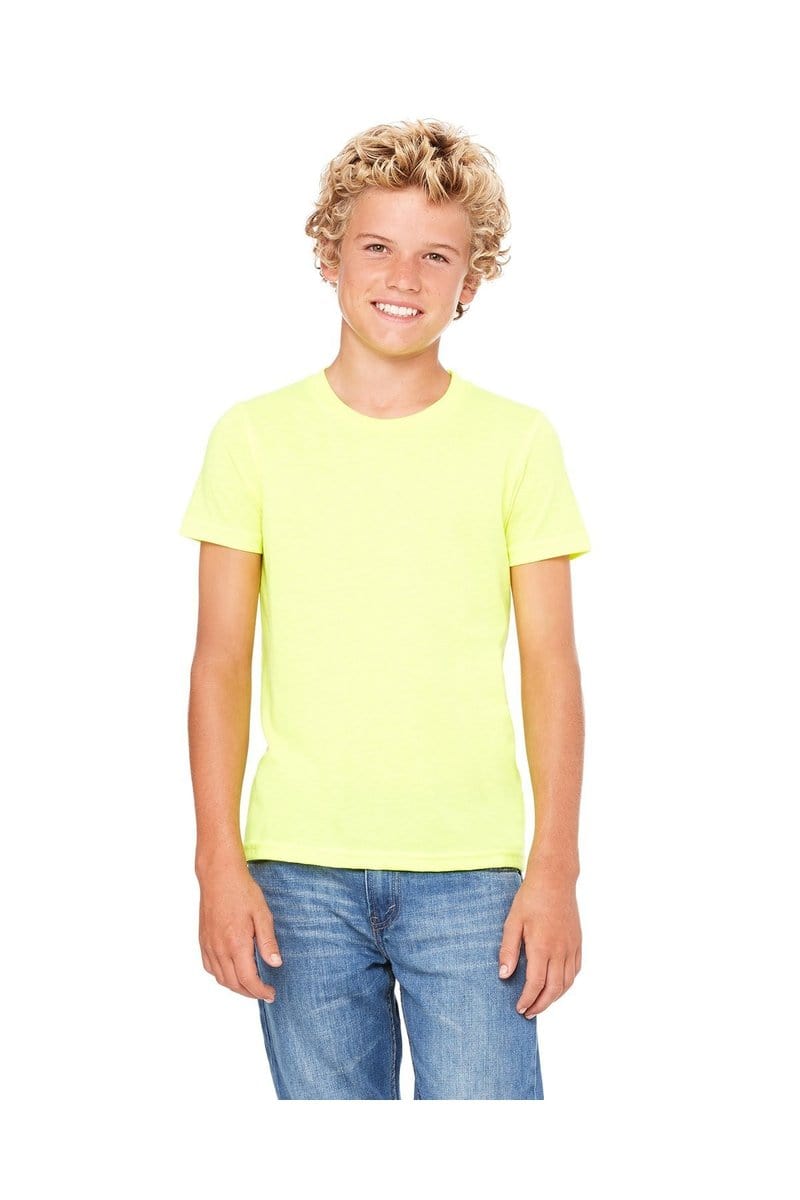 Bella+Canvas 3001Y Youth Jersey T-Shirt in 