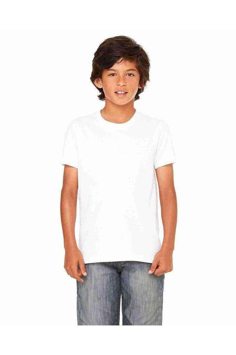 Bella+Canvas 3001Y Youth Jersey T-Shirt in 