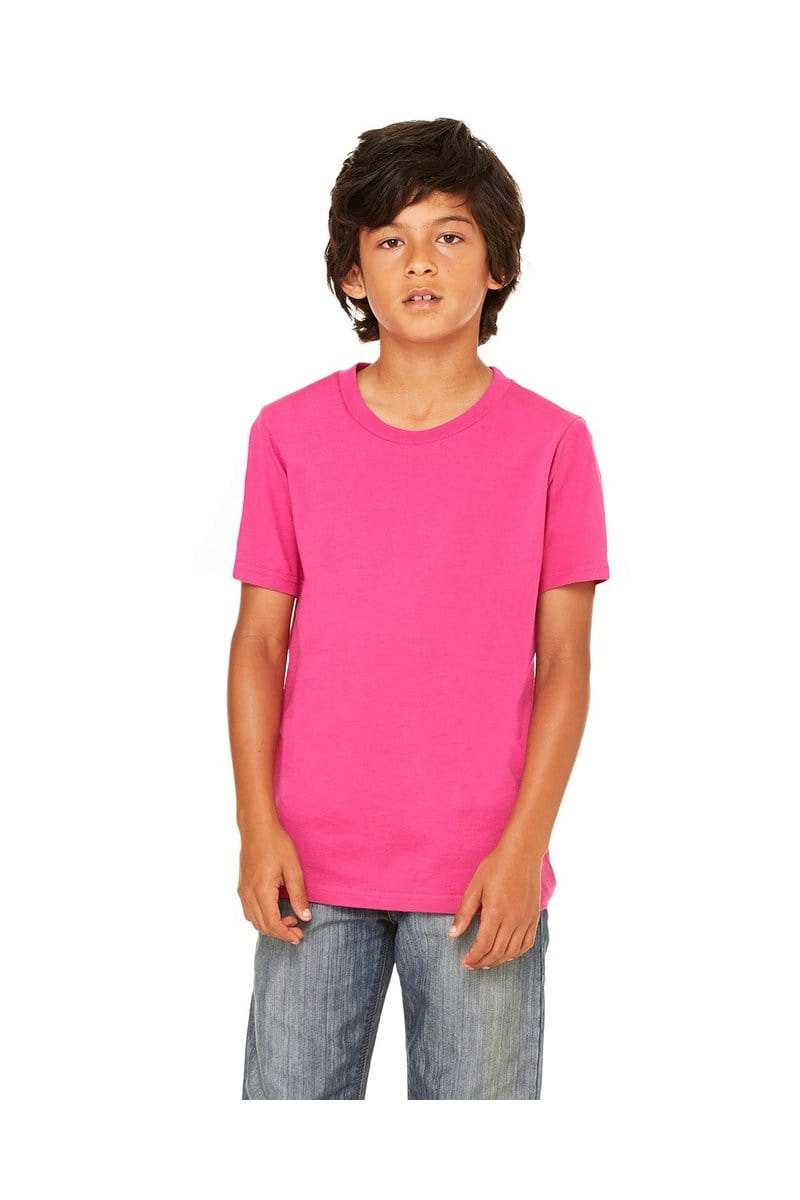 Bella+Canvas 3001Y Youth Jersey T-Shirt in 