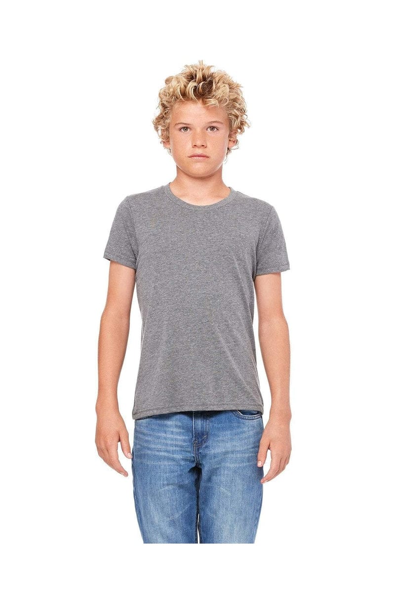 Bella+Canvas 3001Y Youth Jersey T-Shirt in 