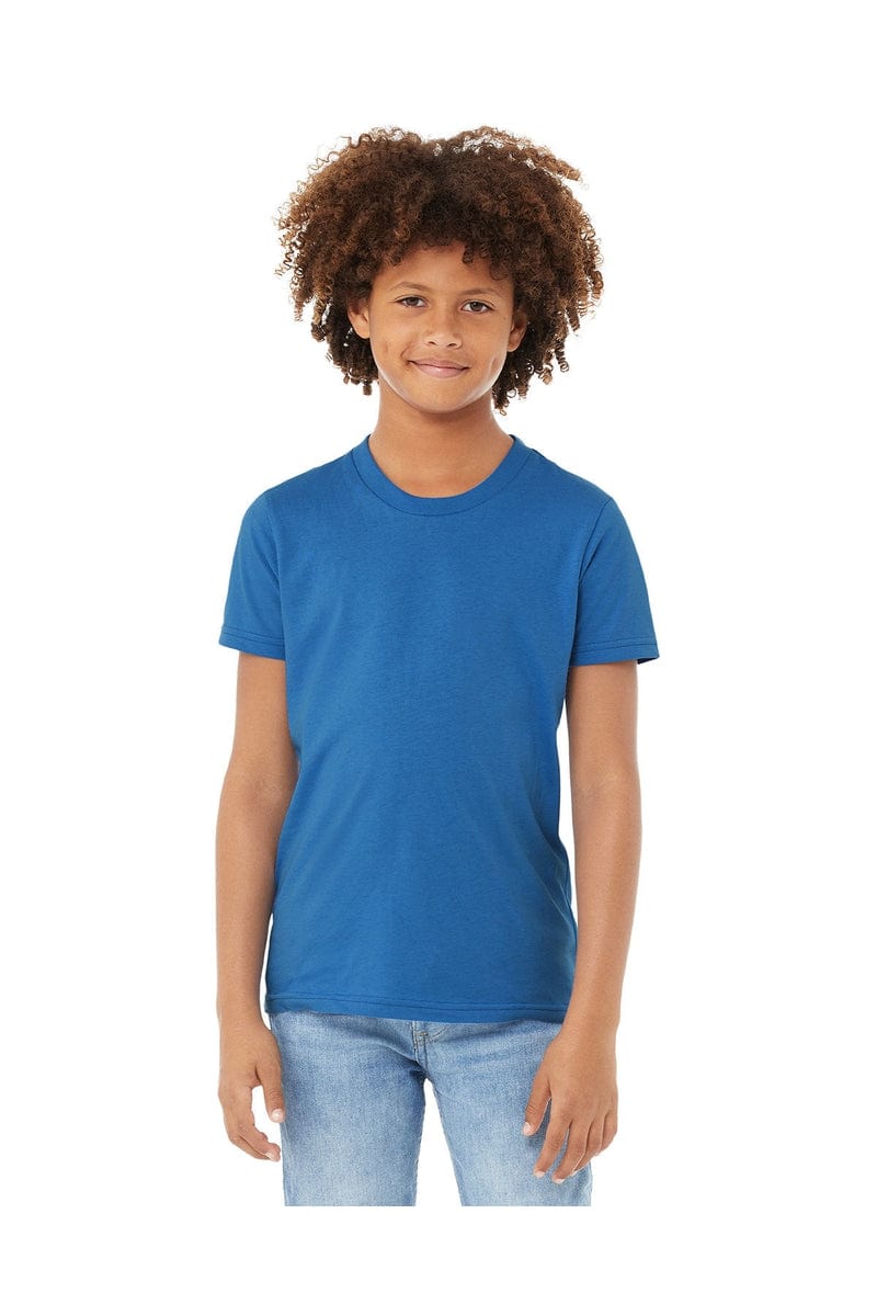 Bella+Canvas 3001Y: Youth Jersey T-Shirt in 