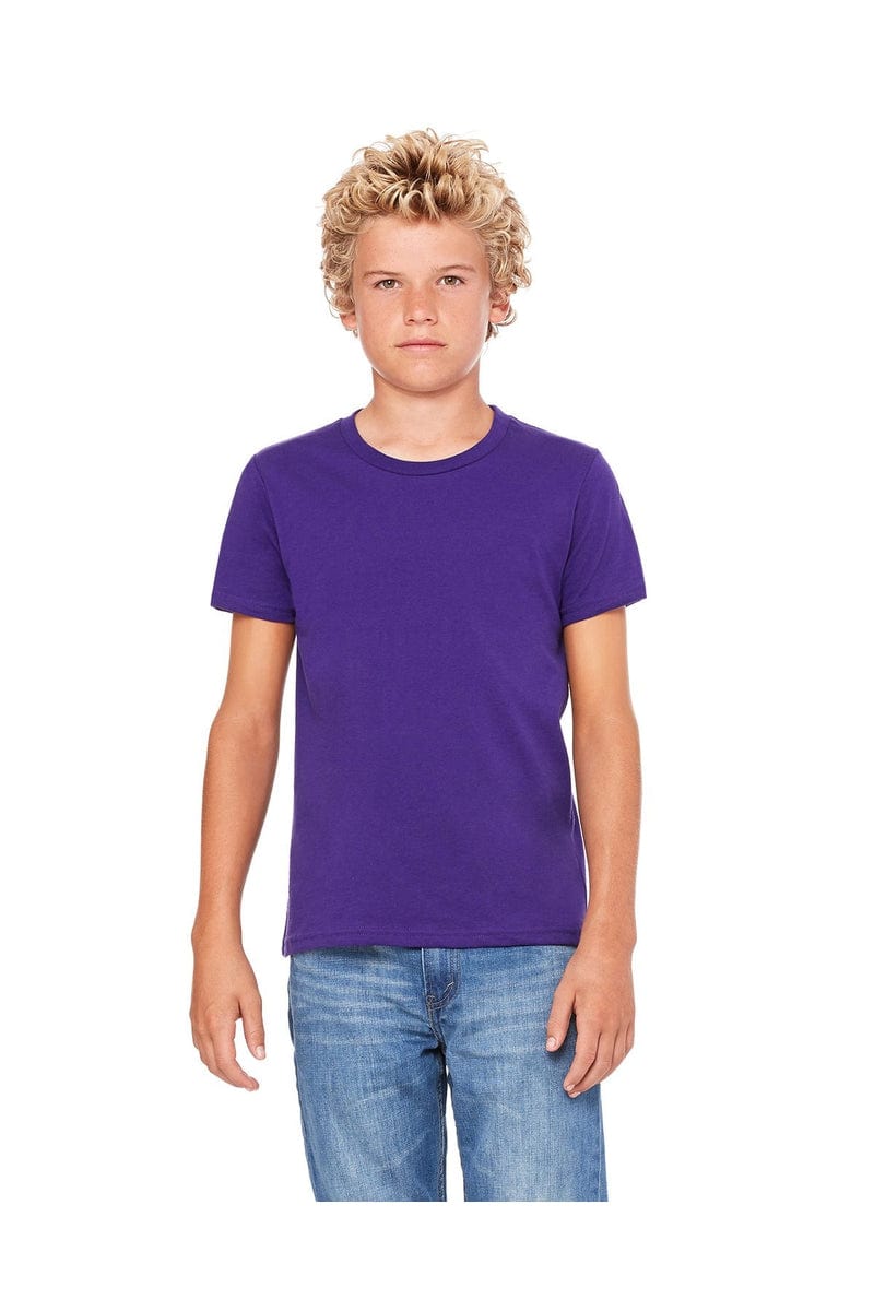 Bella+Canvas 3001Y Youth Jersey T-Shirt in 