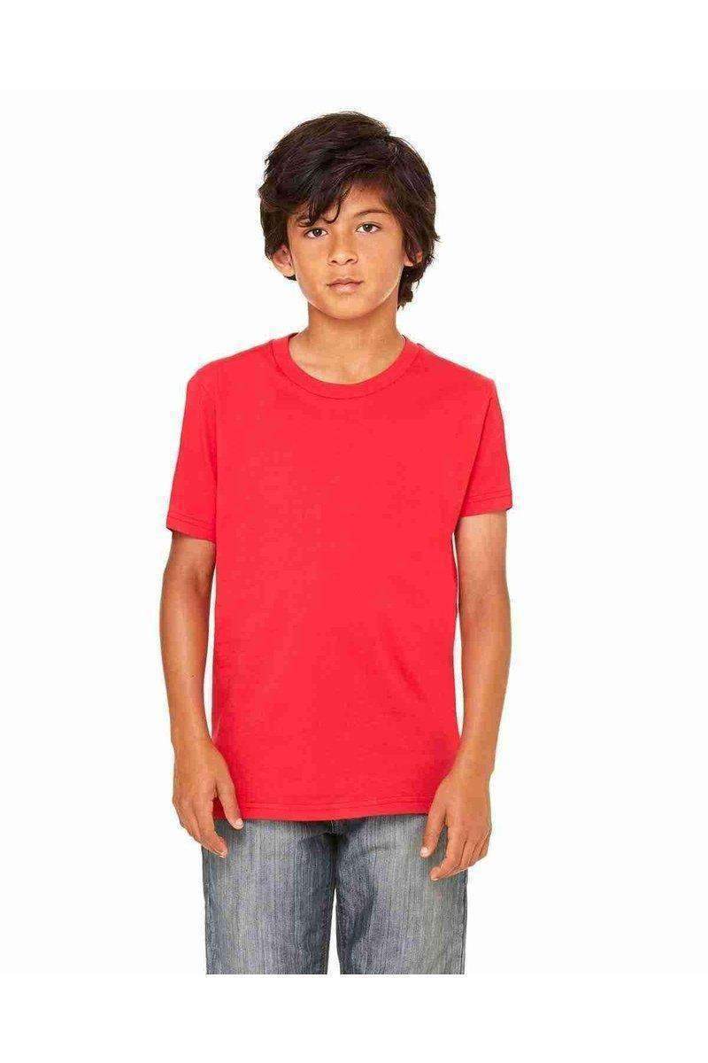 Bella+Canvas 3001Y Youth Jersey T-Shirt in 