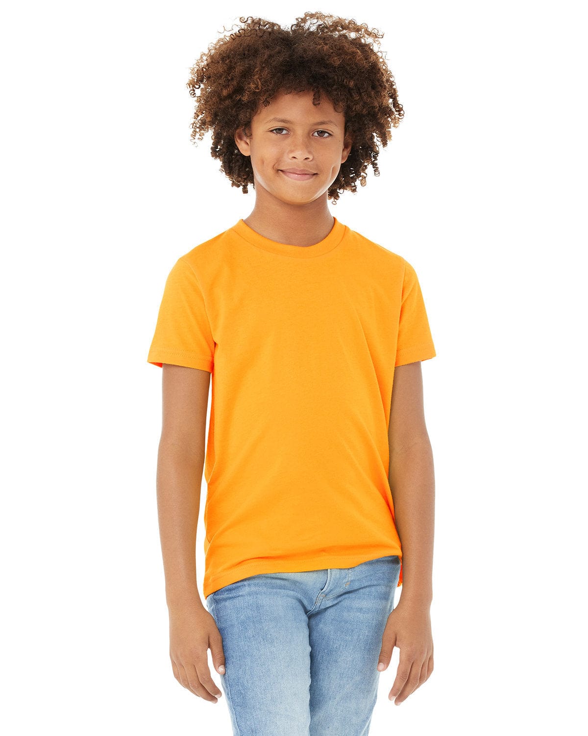 Bella+Canvas 3001Y: Youth Jersey T-Shirt in Gold