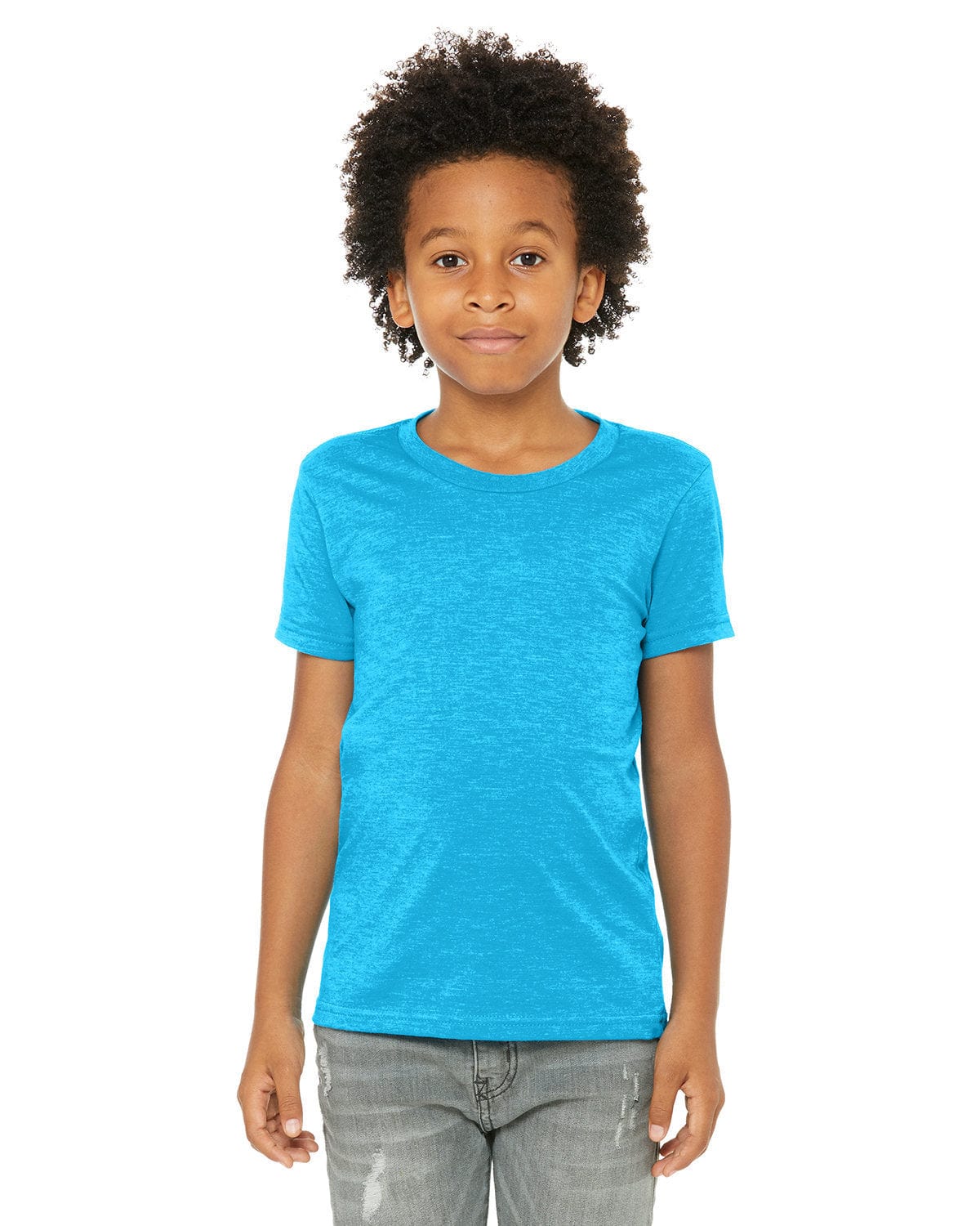 Bella+Canvas 3001YCV Youth CVC Jersey T-Shirt in 