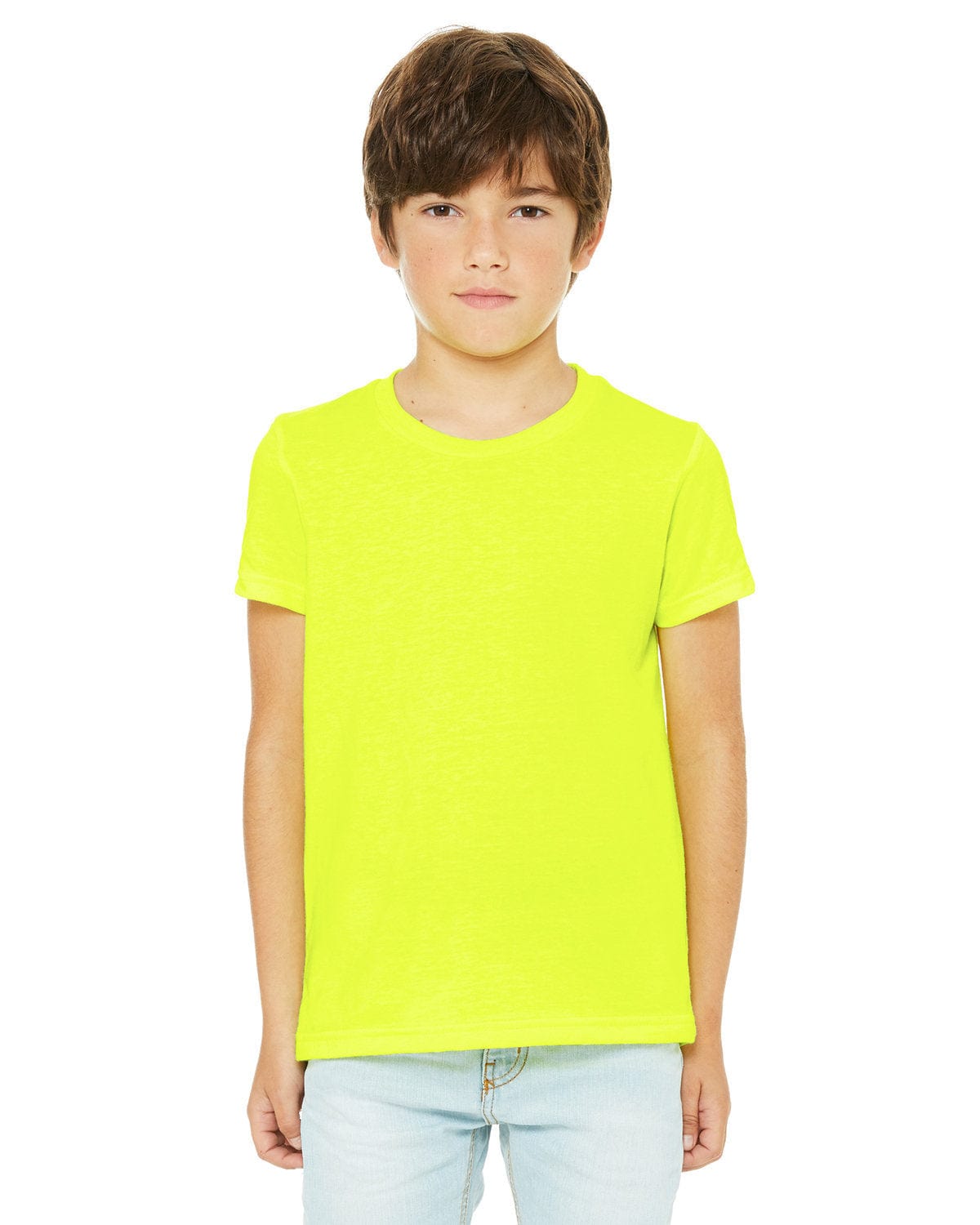 Bella+Canvas 3001YCV Youth CVC Jersey T-Shirt in 