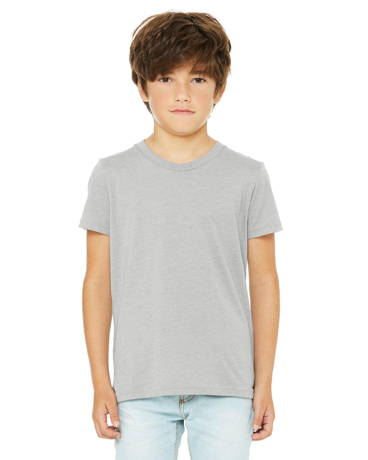 Bella+Canvas 3001YCV Youth CVC Jersey T-Shirt in 