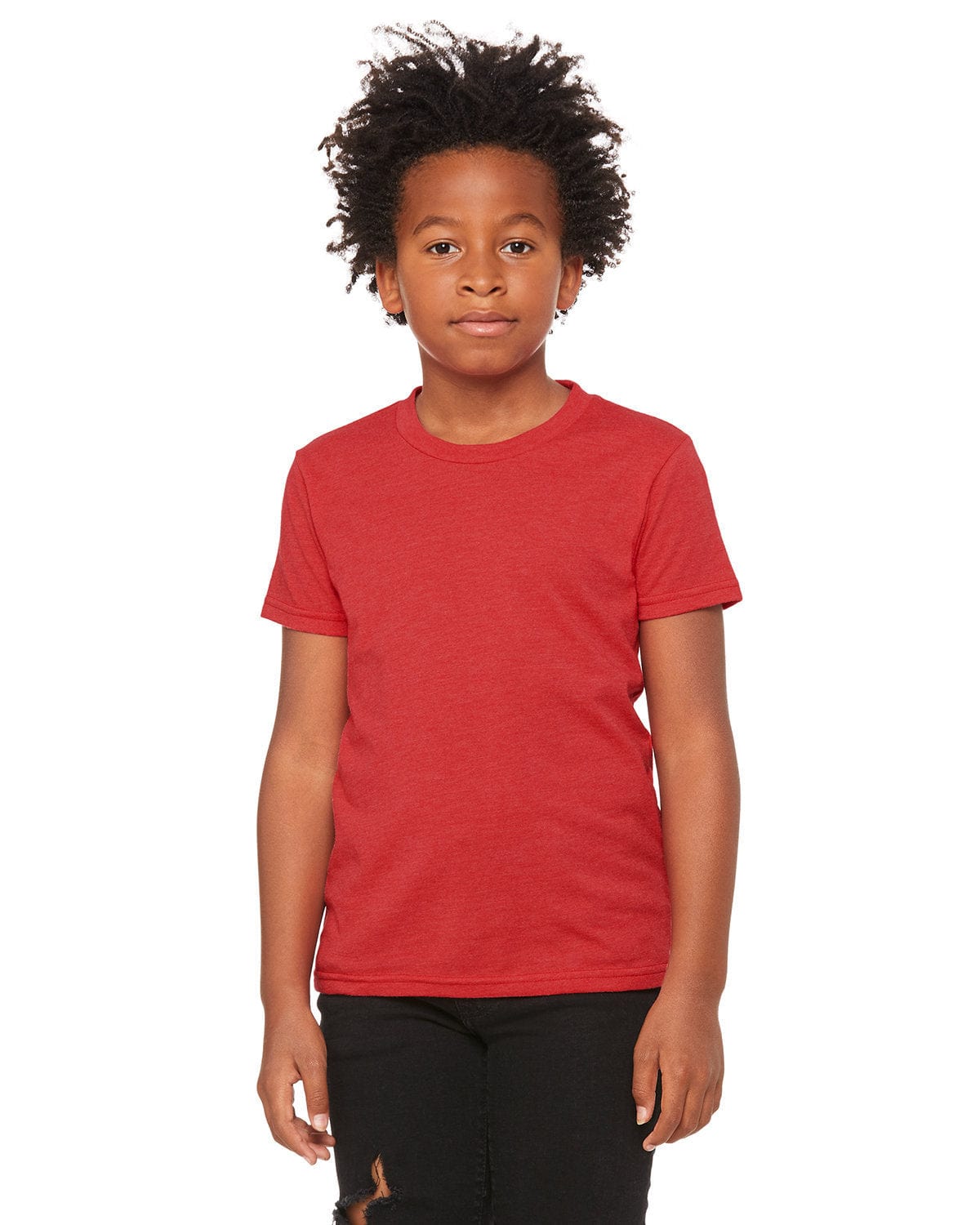 Bella+Canvas 3001YCV Youth CVC Jersey T-Shirt in 