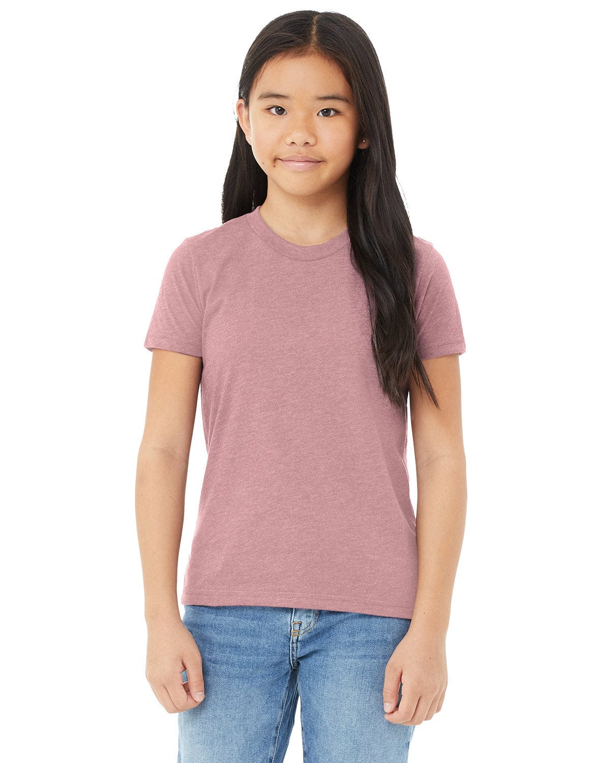 Bella+Canvas 3001YCV Youth CVC Jersey T-Shirt in 