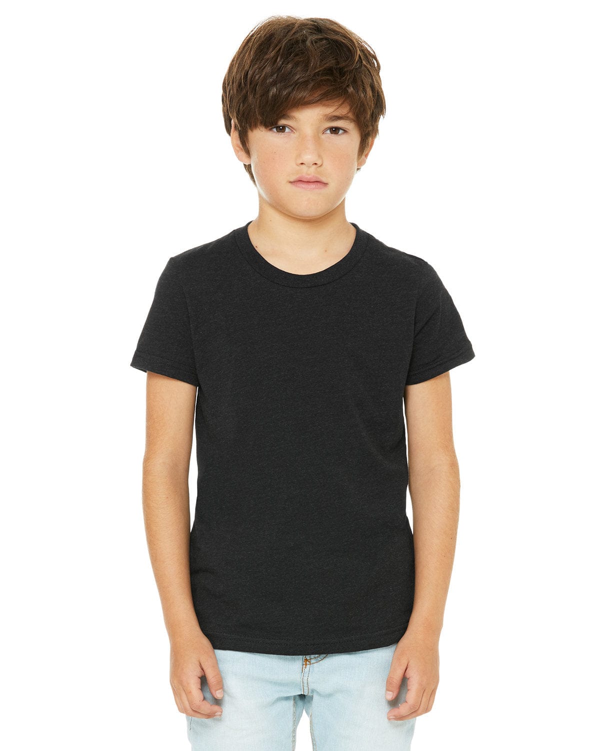 Bella+Canvas 3001YCV Youth CVC Jersey T-Shirt in 