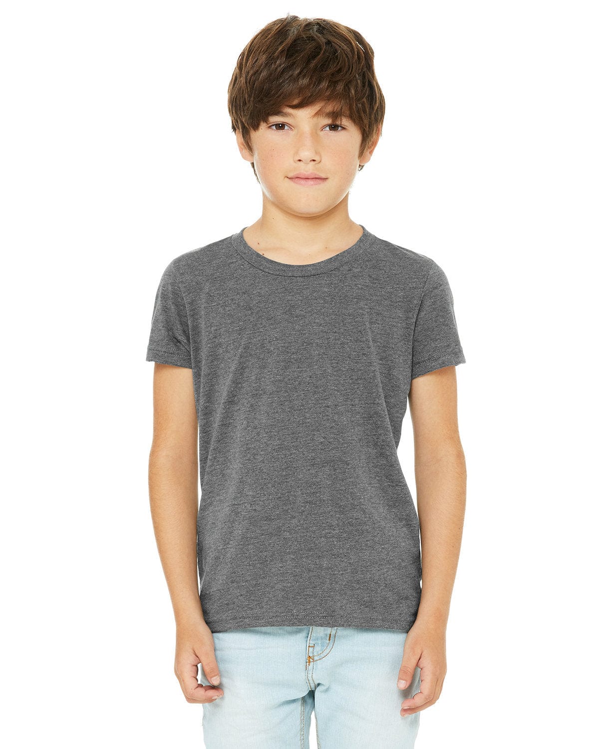 Bella+Canvas 3001YCV Youth CVC Jersey T-Shirt in 