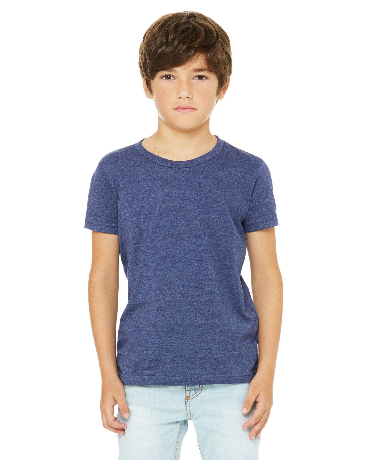 Bella+Canvas 3001YCV Youth CVC Jersey T-Shirt in 