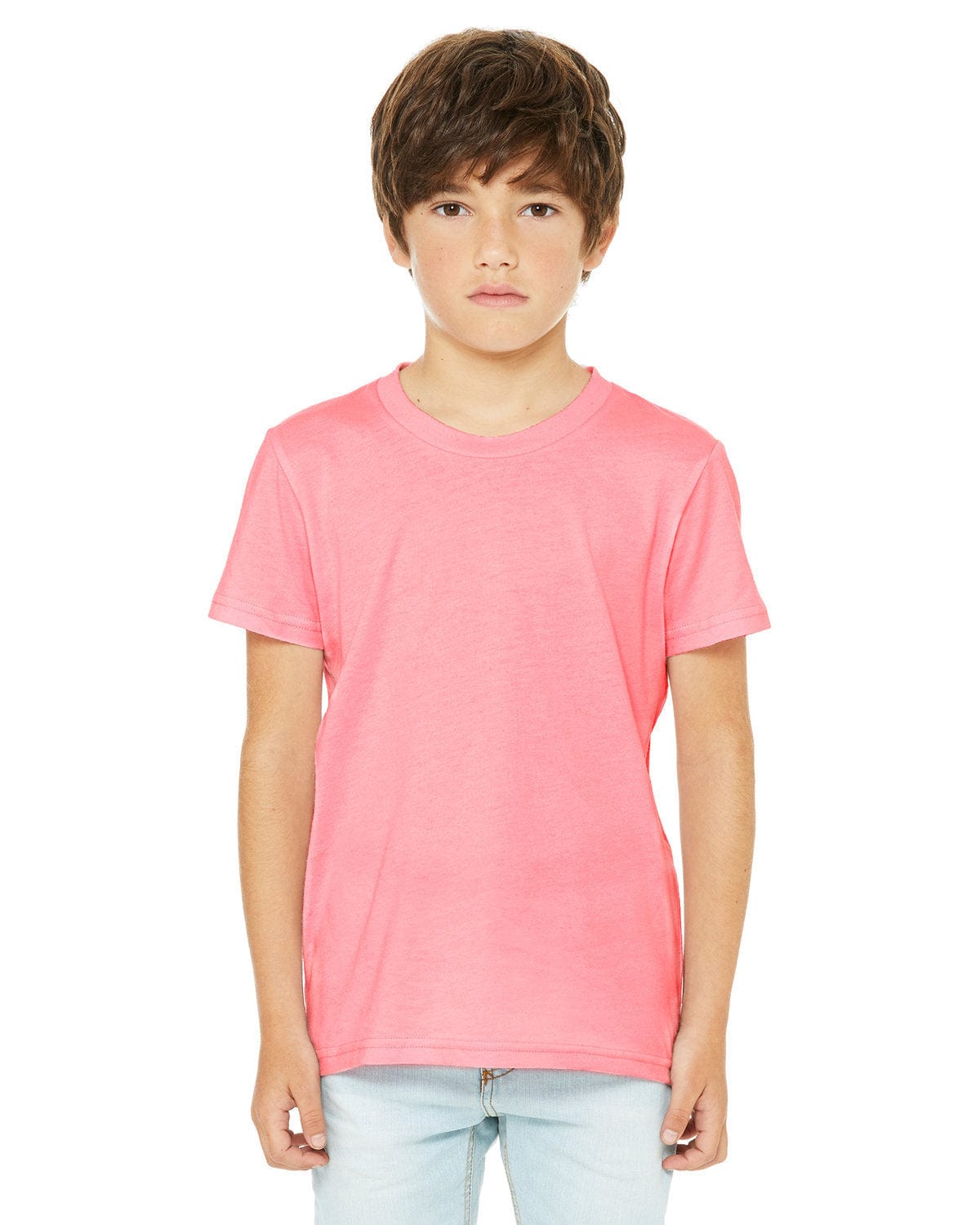 Bella+Canvas 3001YCV Youth CVC Jersey T-Shirt in 
