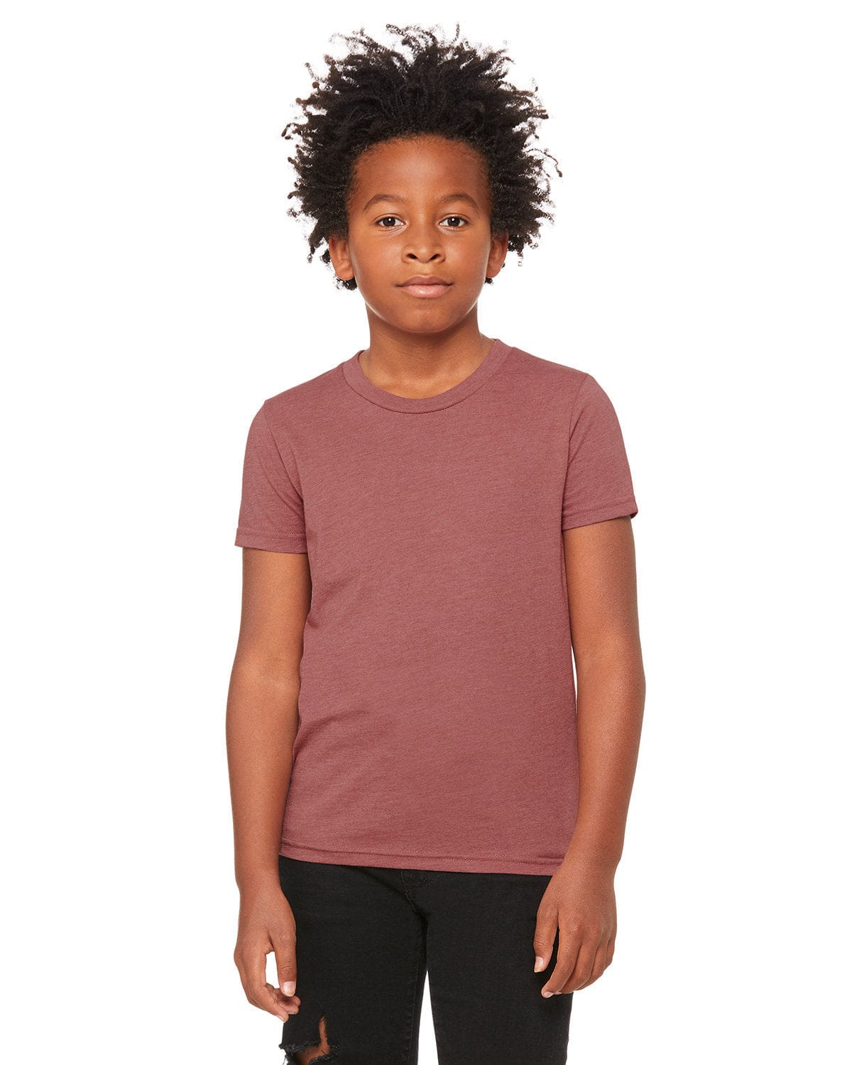 Bella+Canvas 3001YCV Youth CVC Jersey T-Shirt in 