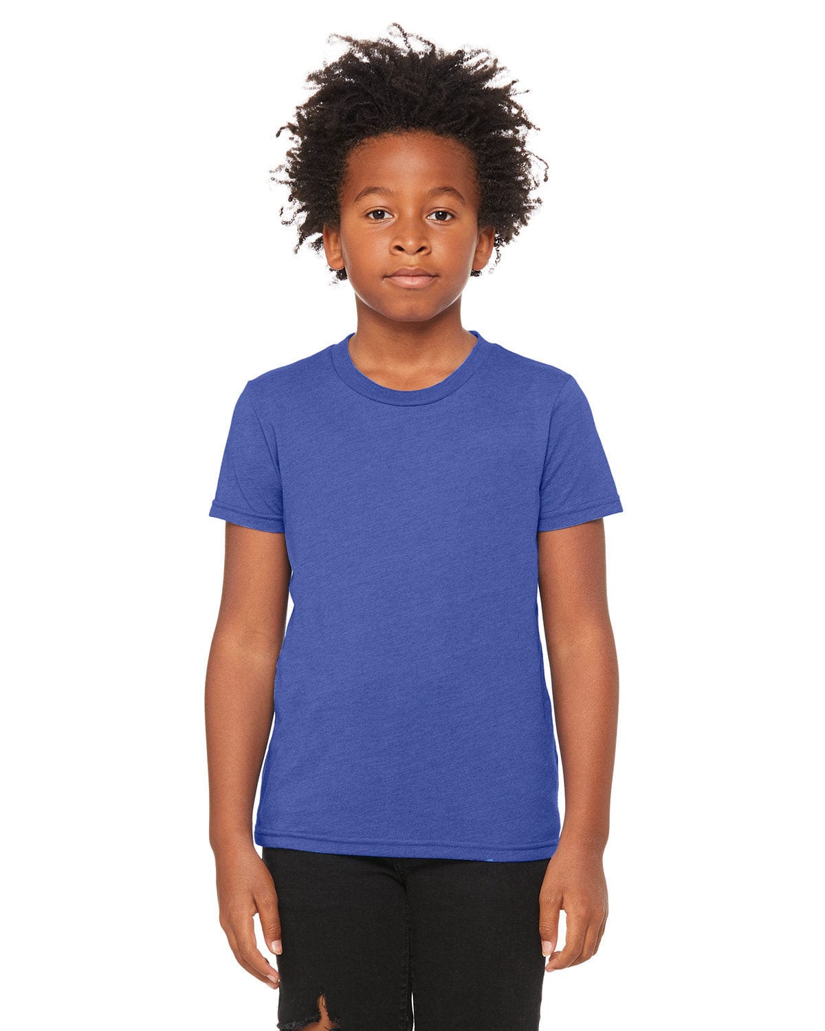 Bella+Canvas 3001YCV Youth CVC Jersey T-Shirt in 
