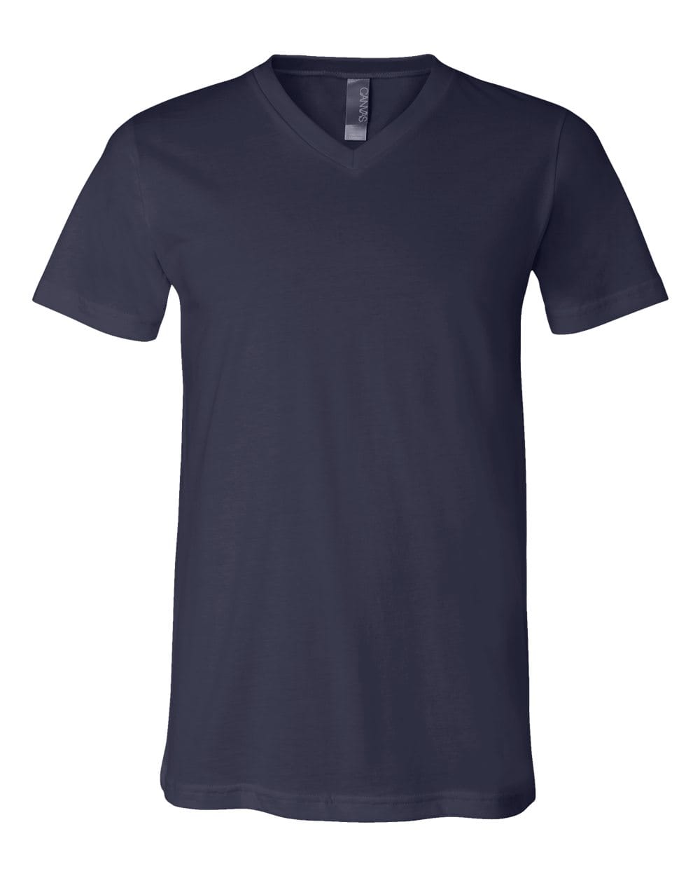 Bella+Canvas 3005 Unisex Jersey V-Neck Tee in Navy