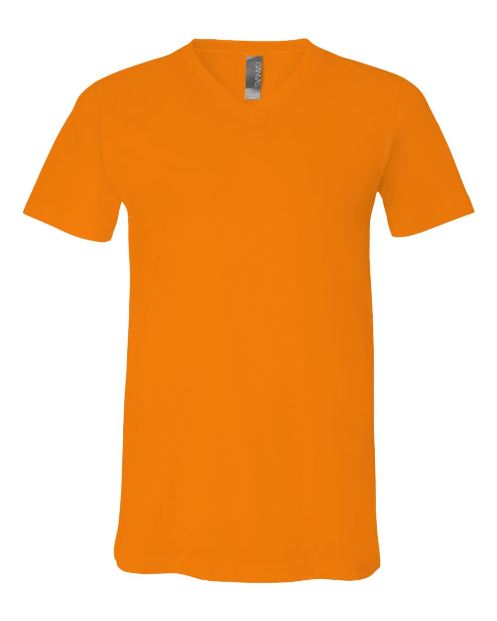 Bella+Canvas 3005 Unisex Jersey V-Neck Tee in Orange