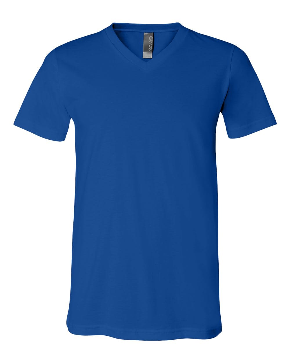 Bella+Canvas 3005 Unisex Jersey V-Neck Tee in True Royal