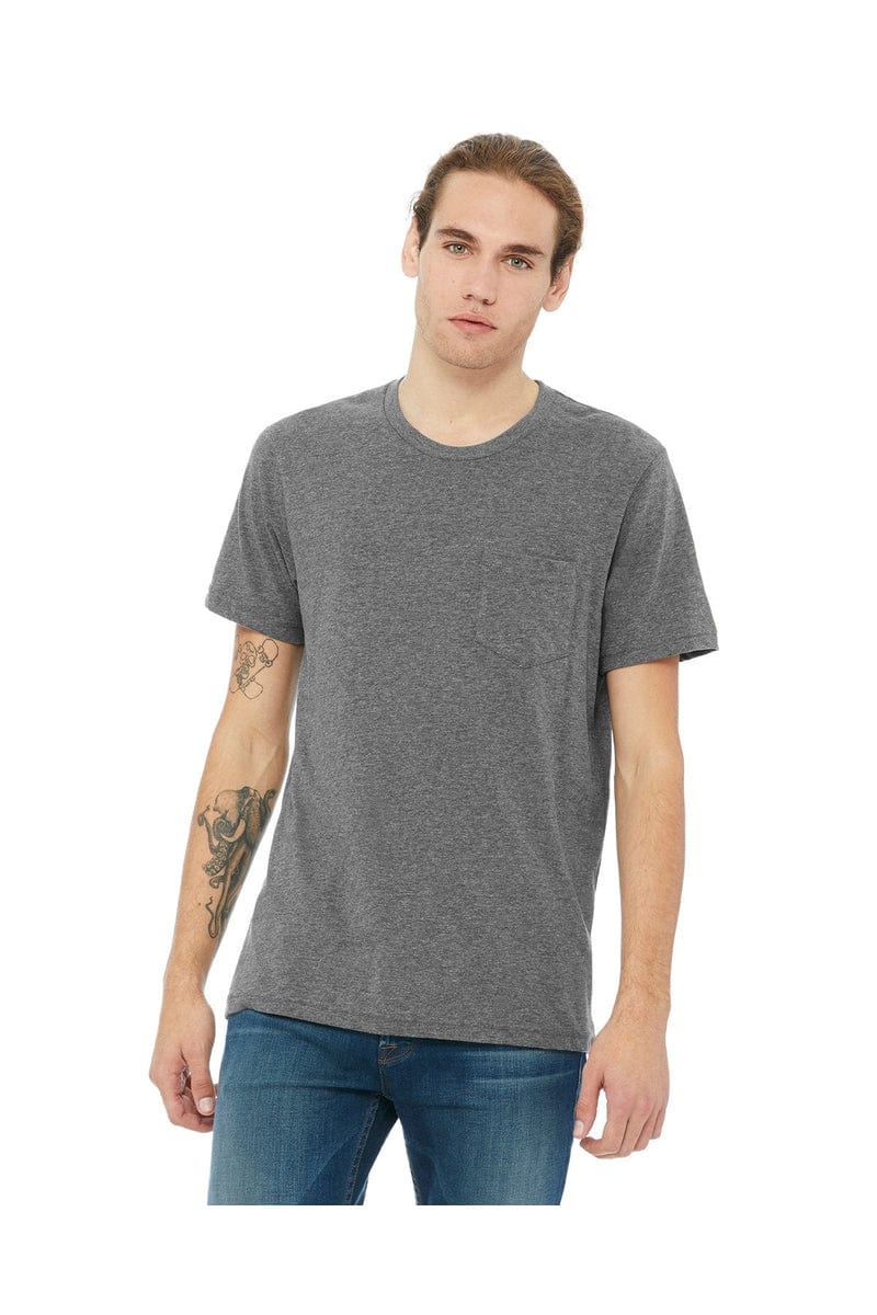 Bella+Canvas 3021: Men's Jersey Pocket T-Shirt in 