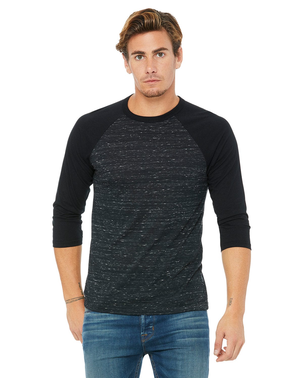 Bella+Canvas 3200 Baseball Shirt in 