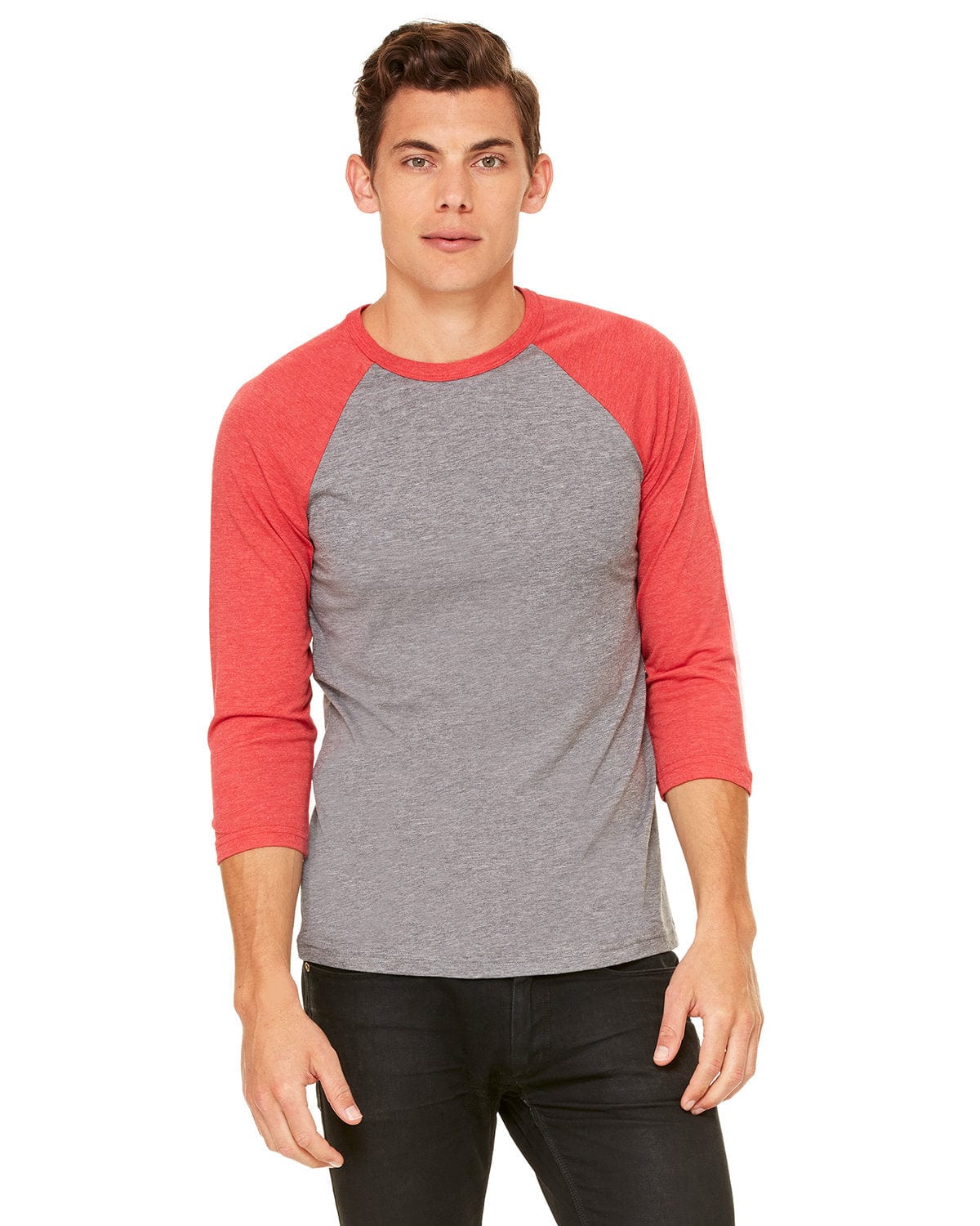 Bella+Canvas 3200 Baseball Shirt in 