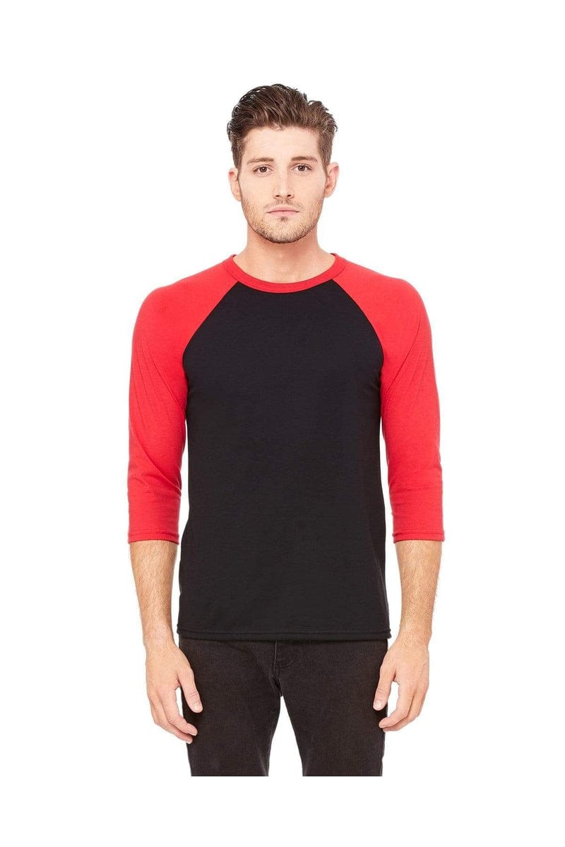 Bella+Canvas 3200: Raglan Sleeve in 