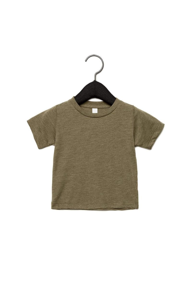 Bella+Canvas 3413B: Infant Baby Triblend T-Shirt in 