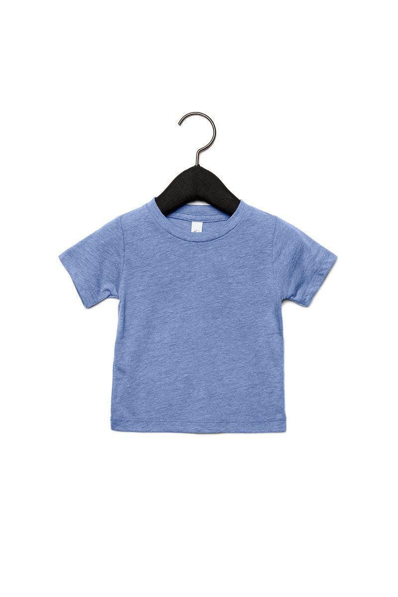 Bella+Canvas 3413B: Infant Baby Triblend T-Shirt in 