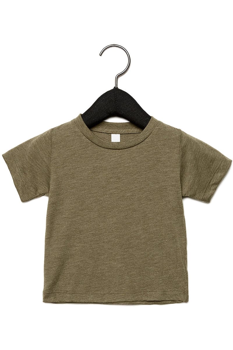 Bella+Canvas 3413B: Infant Baby Triblend T-Shirt in 