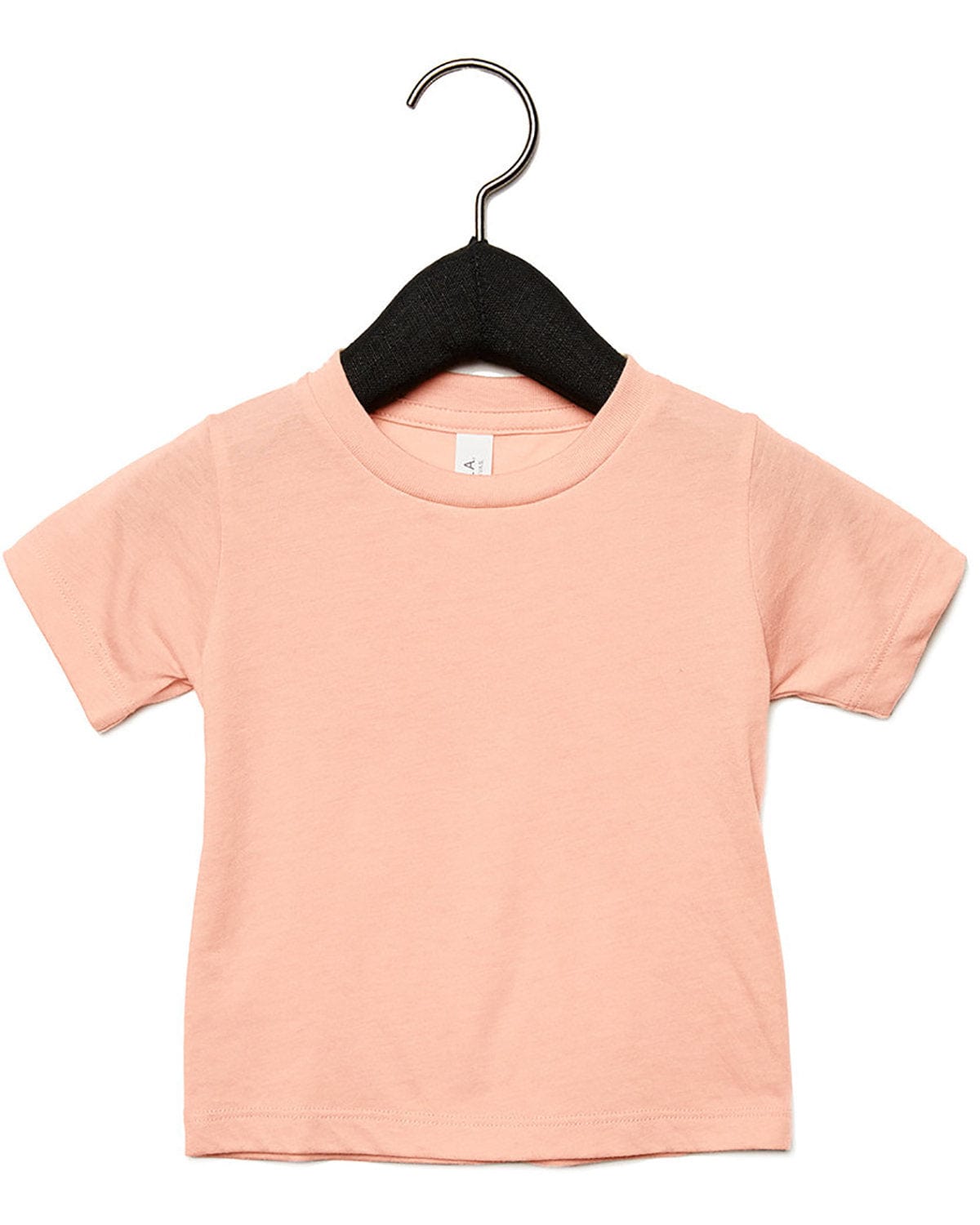 Bella+Canvas 3413B: Infant Baby Triblend T-Shirt in Peach Triblend