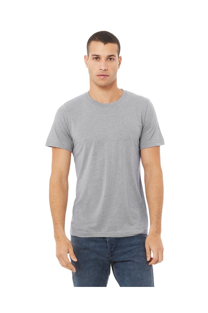 Bella+Canvas 3413C: Unisex Triblend T-Shirt in Ath Grey Trblnd