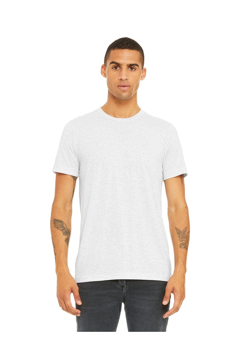 Bella+Canvas 3413C: Unisex Triblend T-Shirt in Wht Flck Trblnd