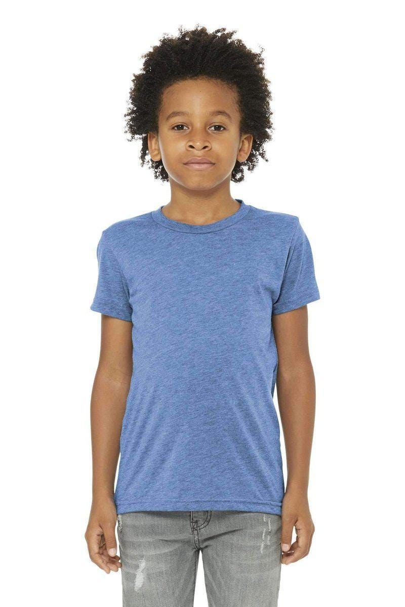 Bella+Canvas 3413Y: Youth Triblend Short Sleeve Tee in 