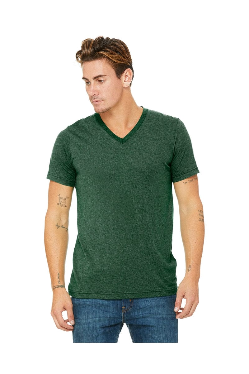Bella+Canvas 3415C: Unisex Triblend V-Neck T-Shirt in 