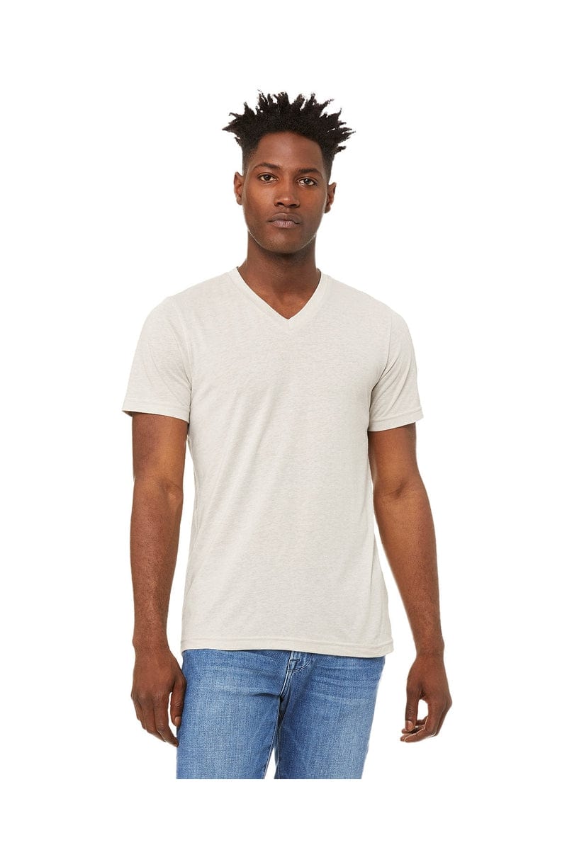 Bella+Canvas 3415C: Unisex Triblend V-Neck T-Shirt in 